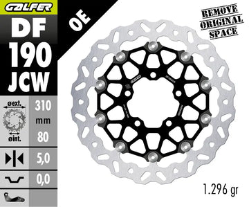 Kawasaki Zg 1400 Concours [2019] - BRAKE DISC FLOATECH WAVE – Picture 1