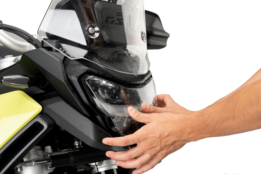 BMW F 900 GS [2025] – Adhere headlight protection – Transparent