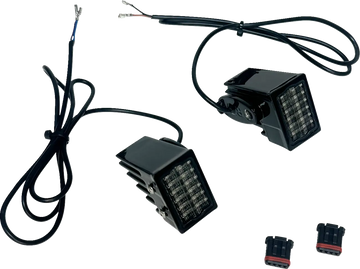 Harley-Davidson Street Bob [CUSTOM DYNAMICS] - Indicatori di direzione a LED per montaggio sul montante posteriore
