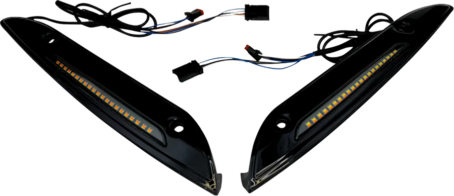 harley-davidson road glide st [CUSTOM DYNAMICS] - Striscia per parabrezza Genesis® 4 Dynamic LED Road Glide®