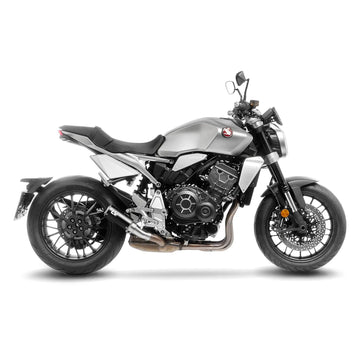 honda cb 1000 [LEOVINCE] – Silenziatore Slip-On LV Corsa S completamente nero - 0