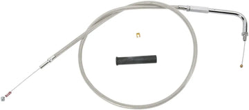 Harley Davidson Fxsts [DRAG SPECIALTIES] - Cavo del minimo rivestito in acciaio inossidabile