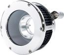 Harley-Davidson FXSTC 1340 Softail Custom [1995, 1999] - BA Luftfilterkit – Oberfläche: Silber – Bild 2