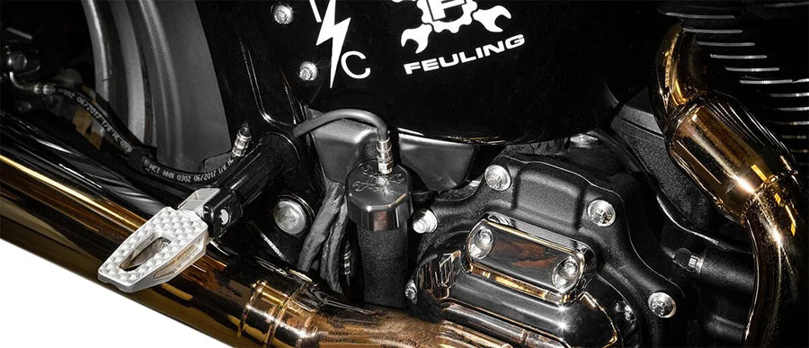Harley-Davidson FLHCS 1923 Softail Heritage Classic Solo 117 [2026] - Vented Dipstick - Finish: Black - Image 3