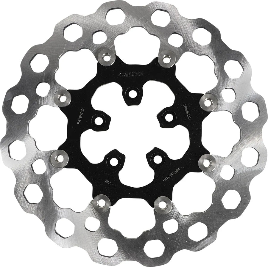 Harley-Davidson FXST 1690 Softail Standard [2015] - Cubiq™ brake disc - surface: black, chrome - image 2