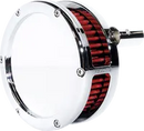 Harley-Davidson FXSBSE 1800 Breakout CVO [2013] - BA air filter kit - Surface: Chrome, Red, Clear - Image 8