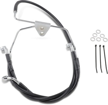 harley davidson flhtcui [DRAG SPECIALTIES] - Kit tubi freno in acciaio inossidabile - 0