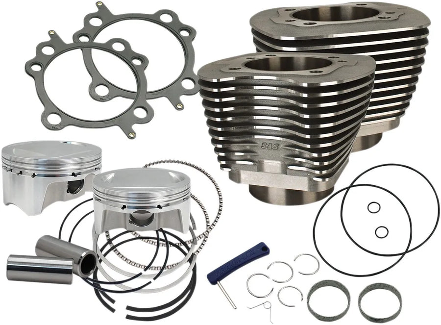 Harley-Davidson Fxdwgi 1450 EFI Dyna Wide Glide [2004-2005] - Einschraubbare Sidewinder® 4" Big Bore-Kits – Bild 1