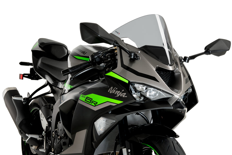 KAWASAKI ZX-6R NINJA [2025] – Cupolino R-Racer – Nero