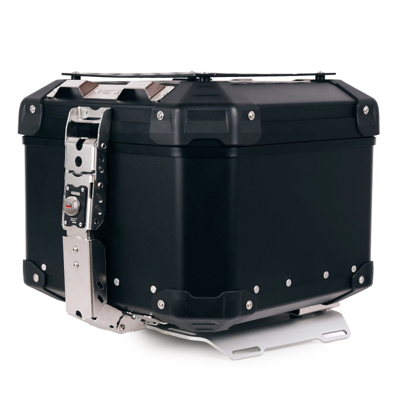 BMW R nineT 1200 Roadster [2014-2023] - Atlas 44L Universal-Aluminium-Topcase + Atlas Top Case Platte für Gepäckablage
