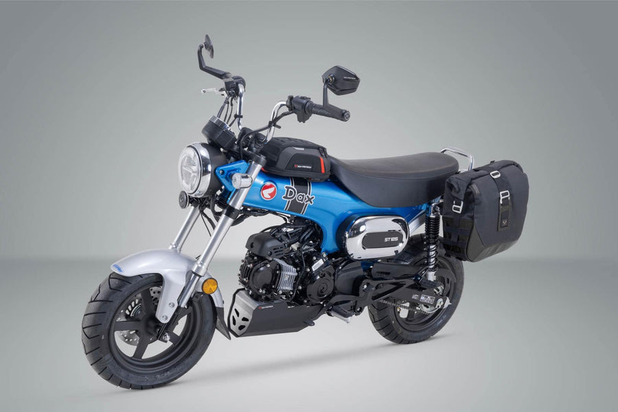 Honda ST 125 Dax [2023-2024] - Sistema di borse laterali Legend Gear LC Black Edition sinistra - immagine 2