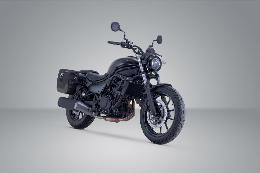Kawasaki Eliminator 500 [2024-2026] - Sistema di borse laterali Legend Gear LC2 Black Edition – Immagine 2