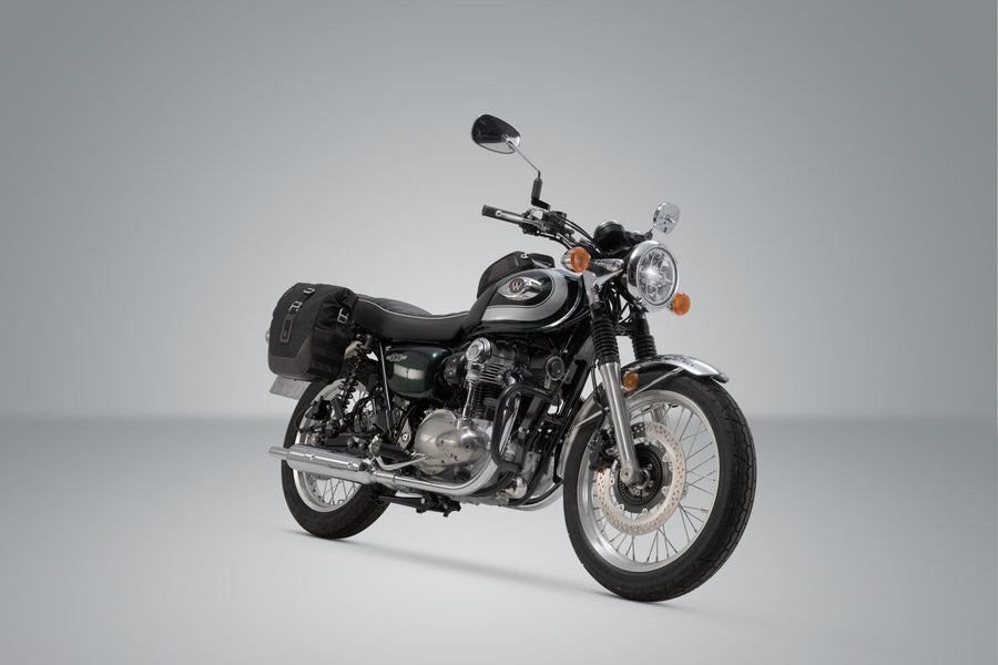 Kawasaki W 800 [2014-2024] - Sistema di borse laterali Legend Gear LC2 Black Edition – immagine 2