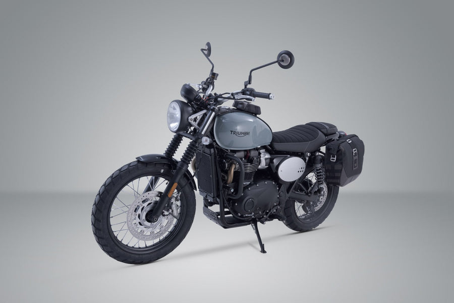 Triumph Street Cup 900 [2018-2020] - Sistema di borse laterali Legend Gear LC2 Brown Edition sinistra - foto 1