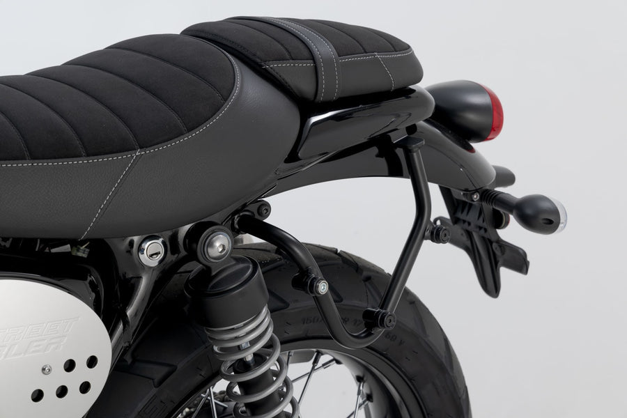 Triumph Street Cup 900 [2018-2020] - Sistema di borse laterali Legend Gear LC2 Brown Edition sinistra - foto 2