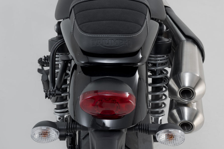 Triumph Street Cup 900 [2018-2020] - Sistema di borse laterali Legend Gear LC2 Brown Edition sinistra - immagine 6