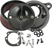 Harley-Davidson FXSTS 1450 Softail Springer [2004-2005] - Super E Vergaser mit Stealth Luftfilter-Kit – Bild 9