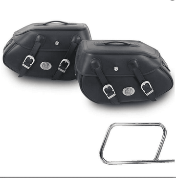 Borsa moto [Hepco & Becker] - Borse laterali Buffalo marroni – C-Bow