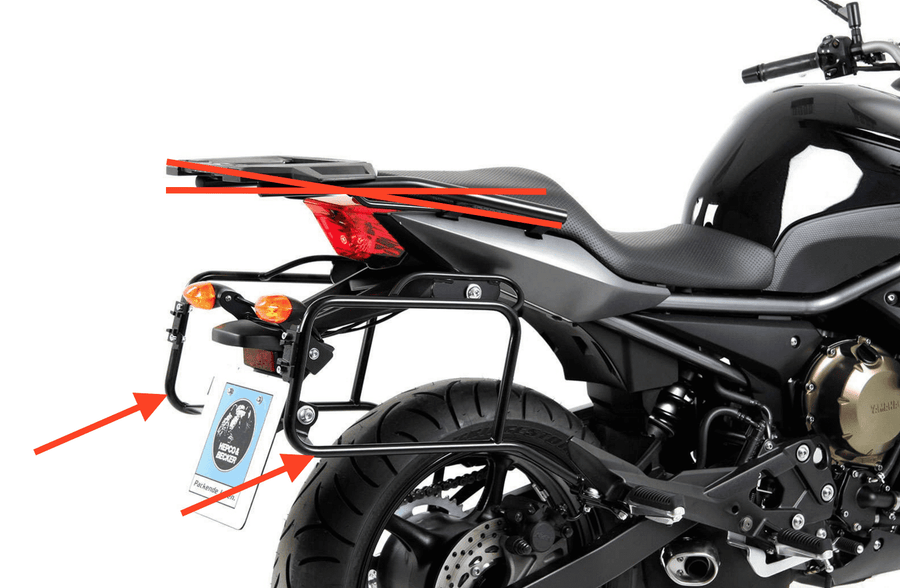 Yamaha XJ 6 [2009-2012] -Case Carrier Lock-it