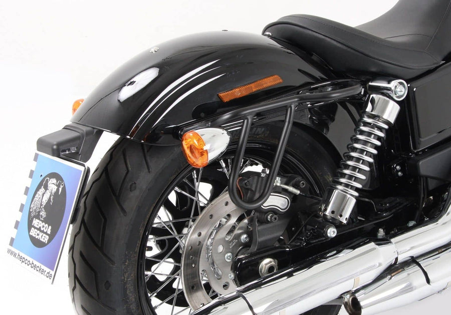 Harley-Davidson Dyna Low Rider [2005-2017]-Cutout pocket holder