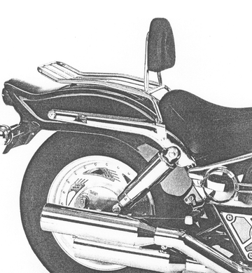 Suzuki VZ 800 Marauder [1996-2003] - Solorack con schienale