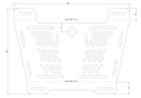 BMW F 800 GS [2024-2025] - estensione del ponte per bagagli-4