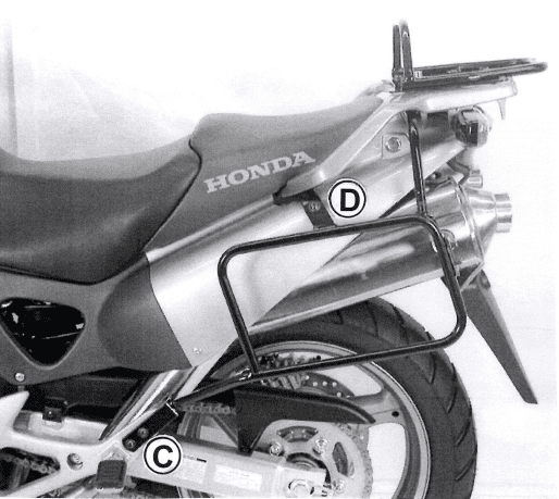 Honda XL 1000 V Varadero [2003-2006] - case carrier