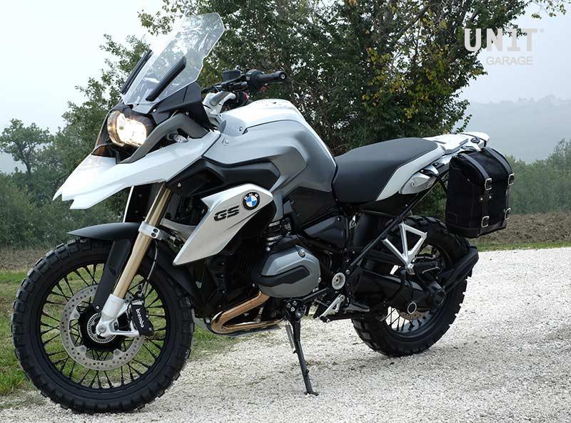 BMW R 1200 GS LC Rad [2013-2019] - Scram Seitentasche aus Segeltuch 22L-30L + rechter Hilfsrahmen GS LC