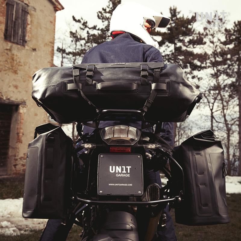 BMW F 900 GS Adventure [2024-] - Khali Seitentasche aus TPU 35L - 45L + Aluminiumplatte