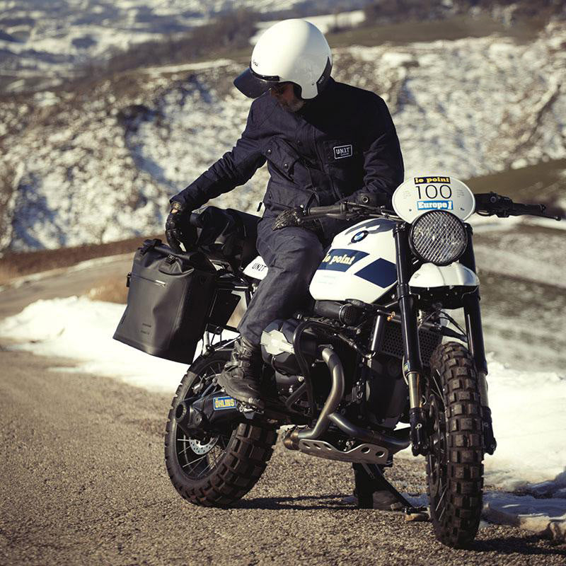BMW R 12 nineT [2024-2026] - Khali Seitentasche aus TPU 35L - 45L + Aluminiumplatte