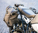 BMW R nineT 1200 Pure [2017-2023] - Seitentasche aus Leder + Doppelrahmen