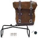 BMW R nineT 1200 Pure [2017-2023] - Seitentasche aus Leder + Doppelrahmen
