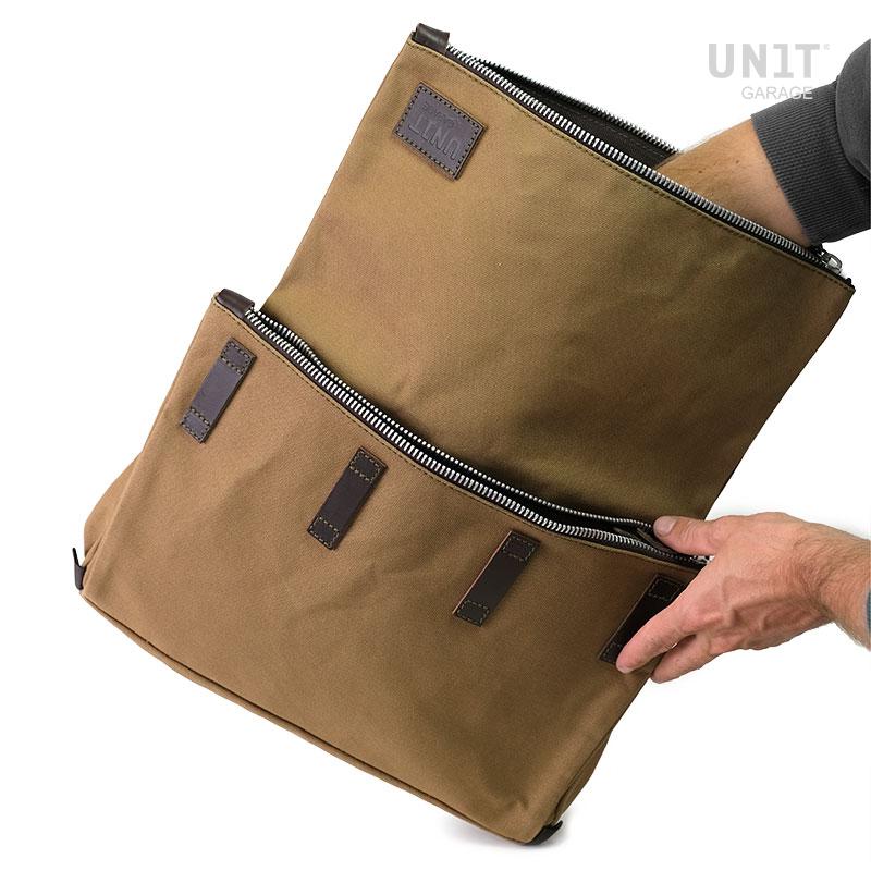BMW R nineT 1200 Pure [2017-2023] - Fezzan Canvas Messenger Bag