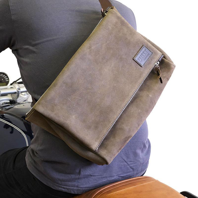 BMW R 1200 GS [2004-2012] - Fezzan Spaltleder-Messenger-Tasche