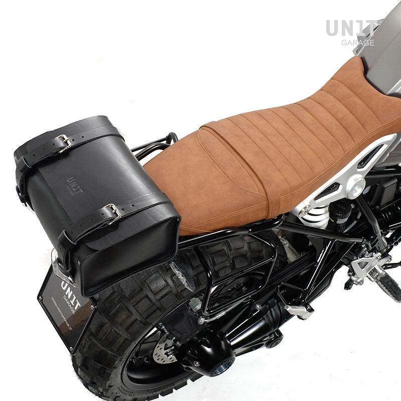 BMW R nineT 1200 Urban G/S (niedriger Auspuff) [2017-2023] - Hintere Gepäcktasche aus Vollleder nineT