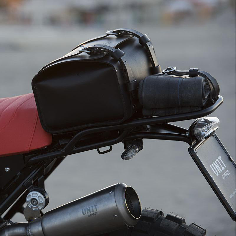 BMW R nineT 1200 Urban G/S (niedriger Auspuff) [2017-2023] - Hintere Gepäcktasche aus Vollleder nineT