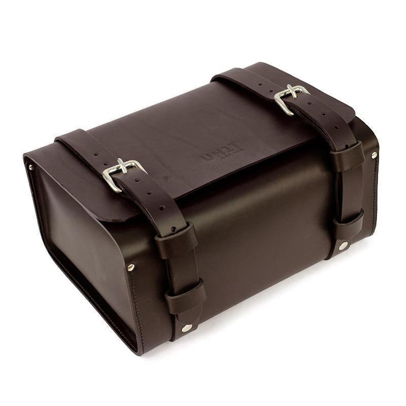 BMW R nineT 1200 Urban G/S (niedriger Auspuff) [2017-2023] - Hintere Gepäcktasche aus Vollleder nineT