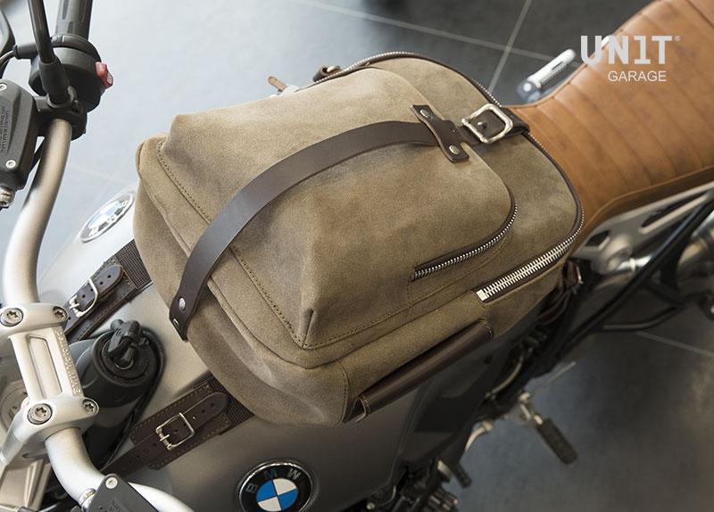 BMW R nineT 1200 Pure [2017-2023] - Tankrucksack aus Spaltleder