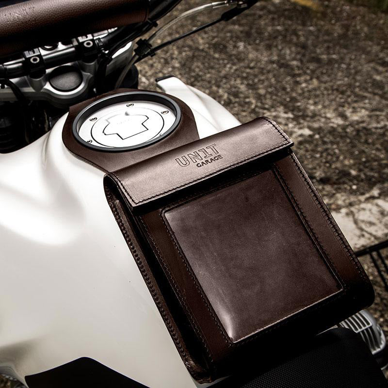 BMW R nineT 1200 Urban G/S (hoher Auspuff) [2017-2023] - Tankrucksack aus Leder