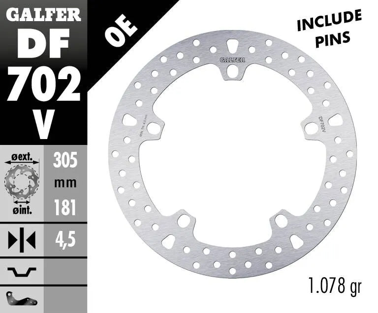 Bmw R 1200 C Independent (0405) [2005] - Brake disc fixed round – picture 2