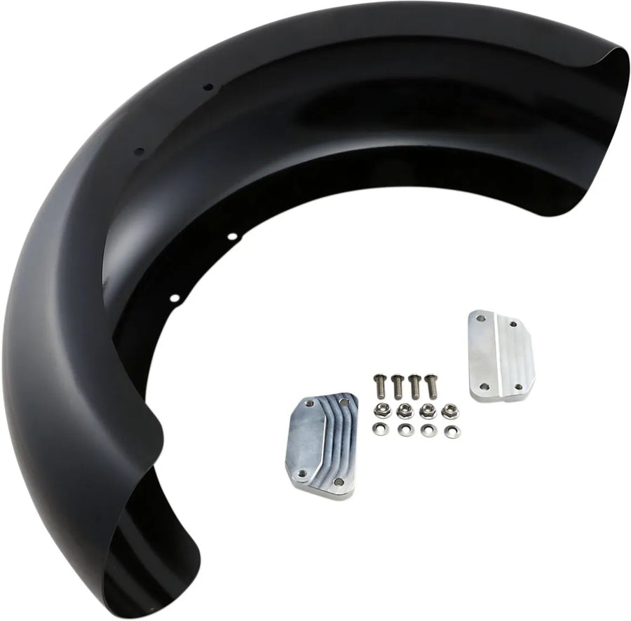 harley davidson flfb [KLOCK WERKS] - Hugger Series front fender with mounting blocks for Softail/Dyna