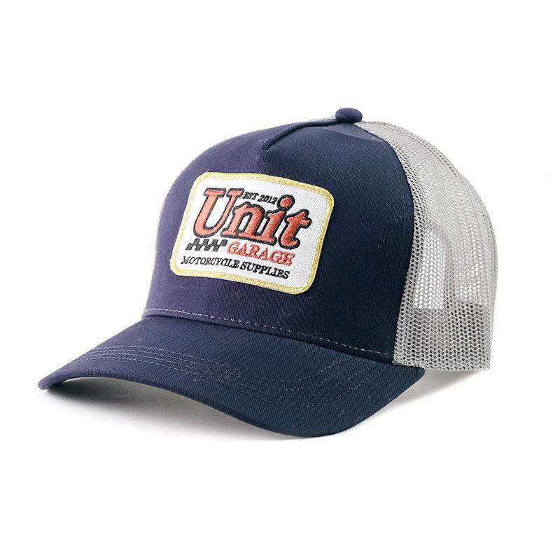 BMW R 120 G/S [2004-2012] - Unit Garage Trucker Cap „Box Logo“ Blau