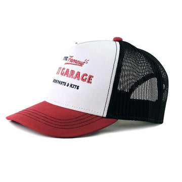 BMW R 12 [2024-2026] - Vintage Unitgarage Trucker Hut weiß/rot