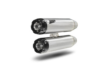 harley davidson fxlrs [ZARD] – Silenziatore Slip-On sovrapposti per HD-SOFTAIL M8