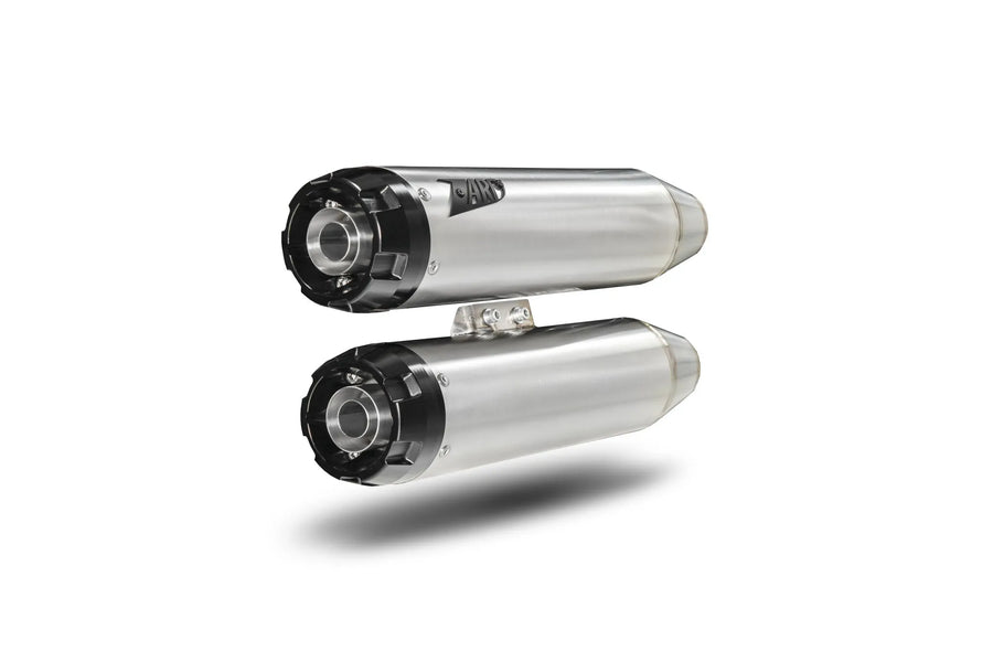 harley-davidson street bob [ZARD] – Silenziatore slip-on sovrapposto per HD-SOFTAIL M8