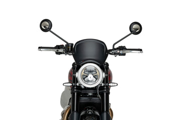 TRIUMPH SCRAMBLER 1200X [2025] – Pannello frontale in ABS – aspetto carbonio