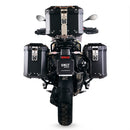 BMW R nineT 1200 Roadster [2014-2023] - Atlas Aluminium-Taschenpaar 39L+32L + Atlas Aluminium Taschenrahmen