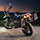 BMW R nineT 1200 Pure [2017-2023] - Paar Cult-Seitentaschen aus Spaltleder 40L - 50L + Aluminiumplatte