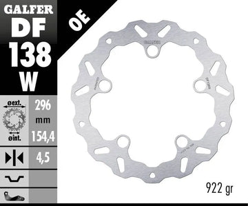 Honda Nx 500 A [2026] - Wave® brake disc – picture 2
