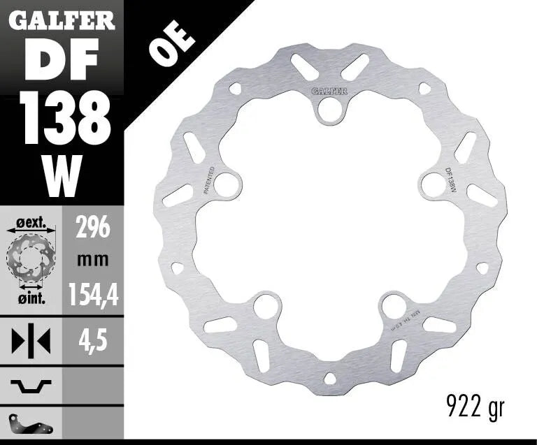 Honda Nx 500 E-Clutch [2026] - Wave® brake disc – picture 2